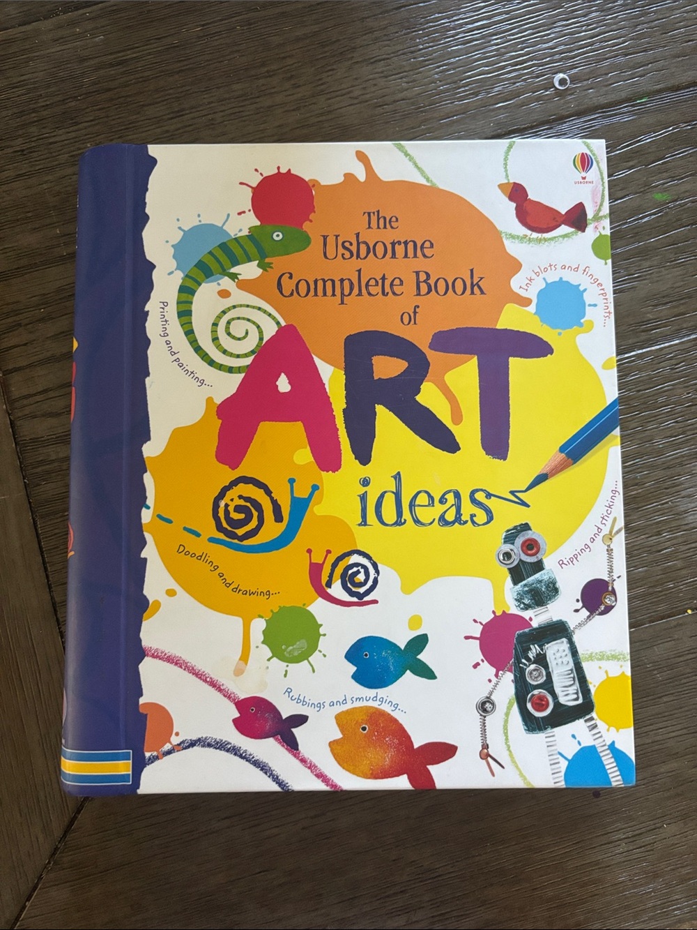Born Multicolor Kids Art Ideas Book